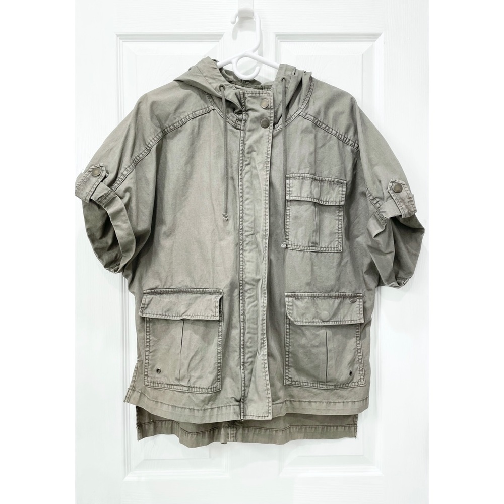 American Eagle Outfitters Hooded Utility Top
